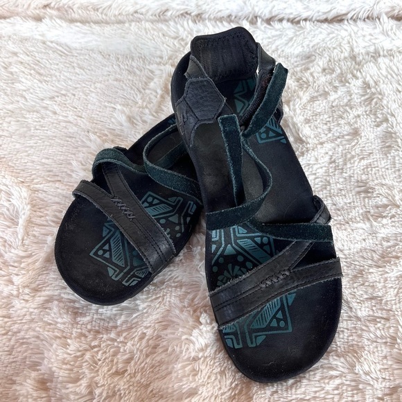 Merrell Sandspur black sandals-7 - Picture 1 of 5